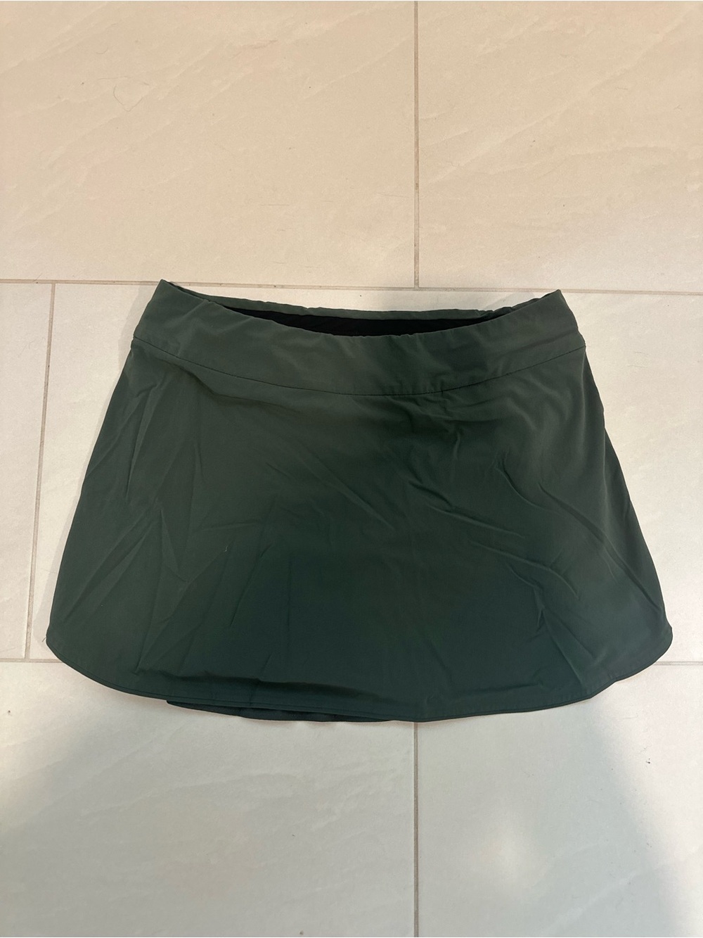 Outdoor Voices Green Athletic Skirt